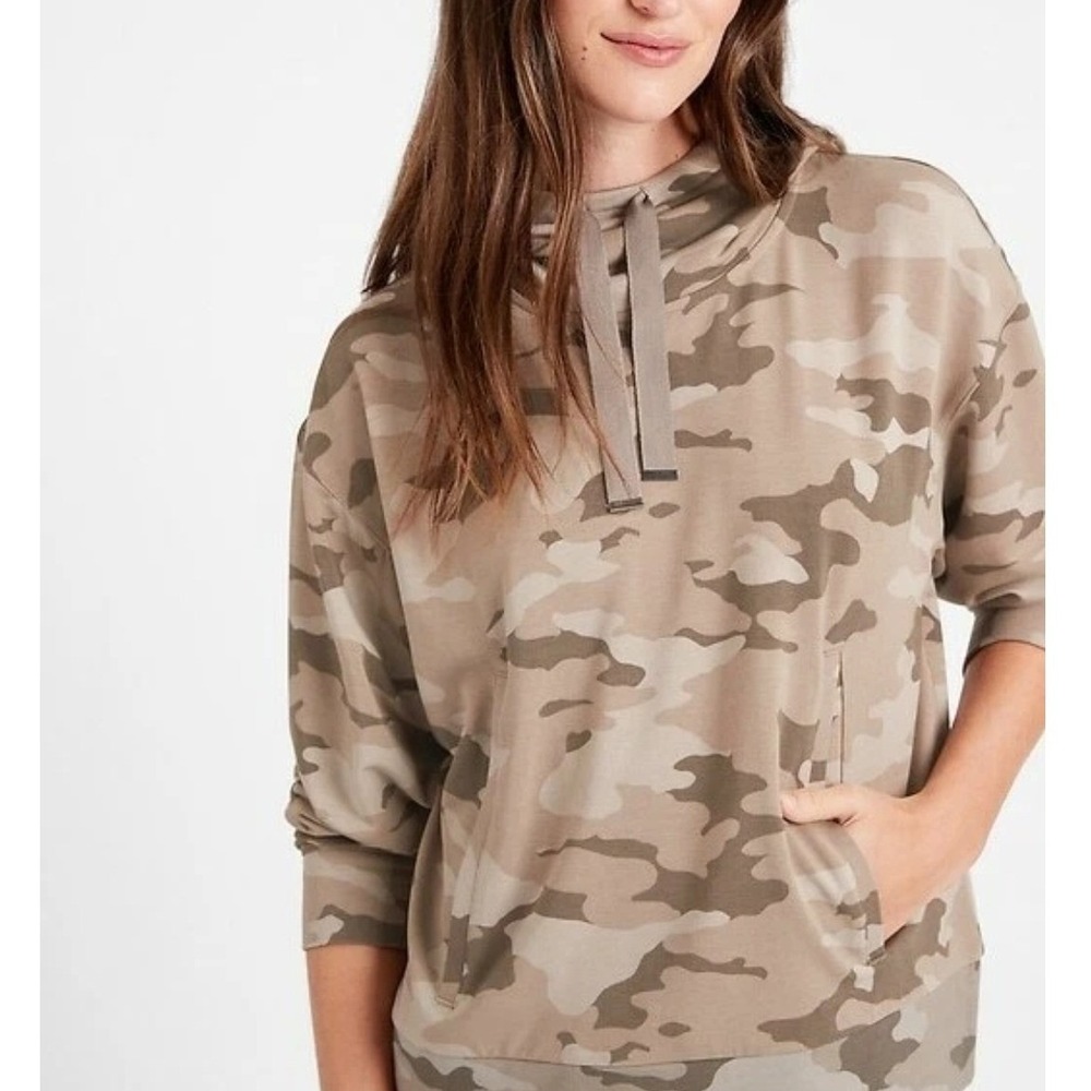 Banana‎ Republic Baby Terry Camo Hoodie Size XS NWOT